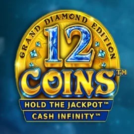 12 Coins Grand Diamond Edition slot visual from Wazdan available on cubet-casino.com