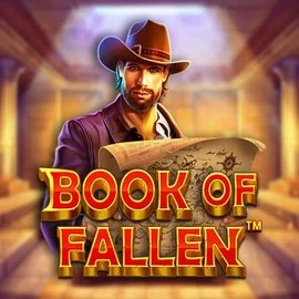 Book Of Fallen slot logo by Pragmatic Play at Cubet Casino