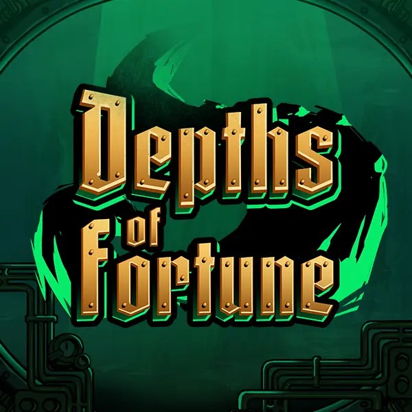Depths of Fortune online game logo by AvatarUX Studios on cubet-casino.com
