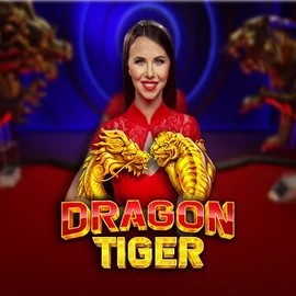 Dragon Tiger (Live) slot logo by Pragmatic Play at Cubet Casino