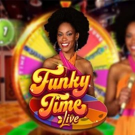 Funky Time by Evolution, showcased at cubet-casino.com – game logo