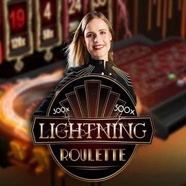 Lightning Roulette slot icon by Evolution, available at Cubet Casino