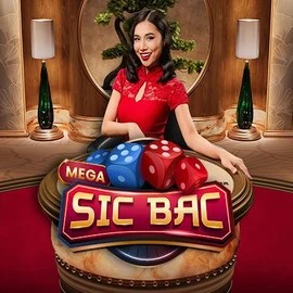 Mega Sic Bac by Pragmatic Play, showcased at cubet-casino.com – game logo
