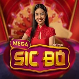 Mega Sic Bo slot logo by Pragmatic Play at Cubet Casino