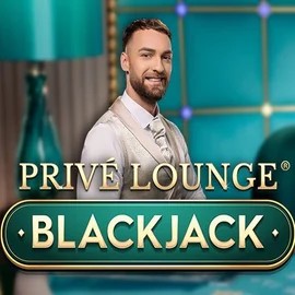 Privé Lounge Blackjack logo by Pragmatic Play at Cubet Casino