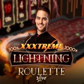 Live Casino logo of XXXtreme Lightning Roulette from Evolution at Cubet Casino